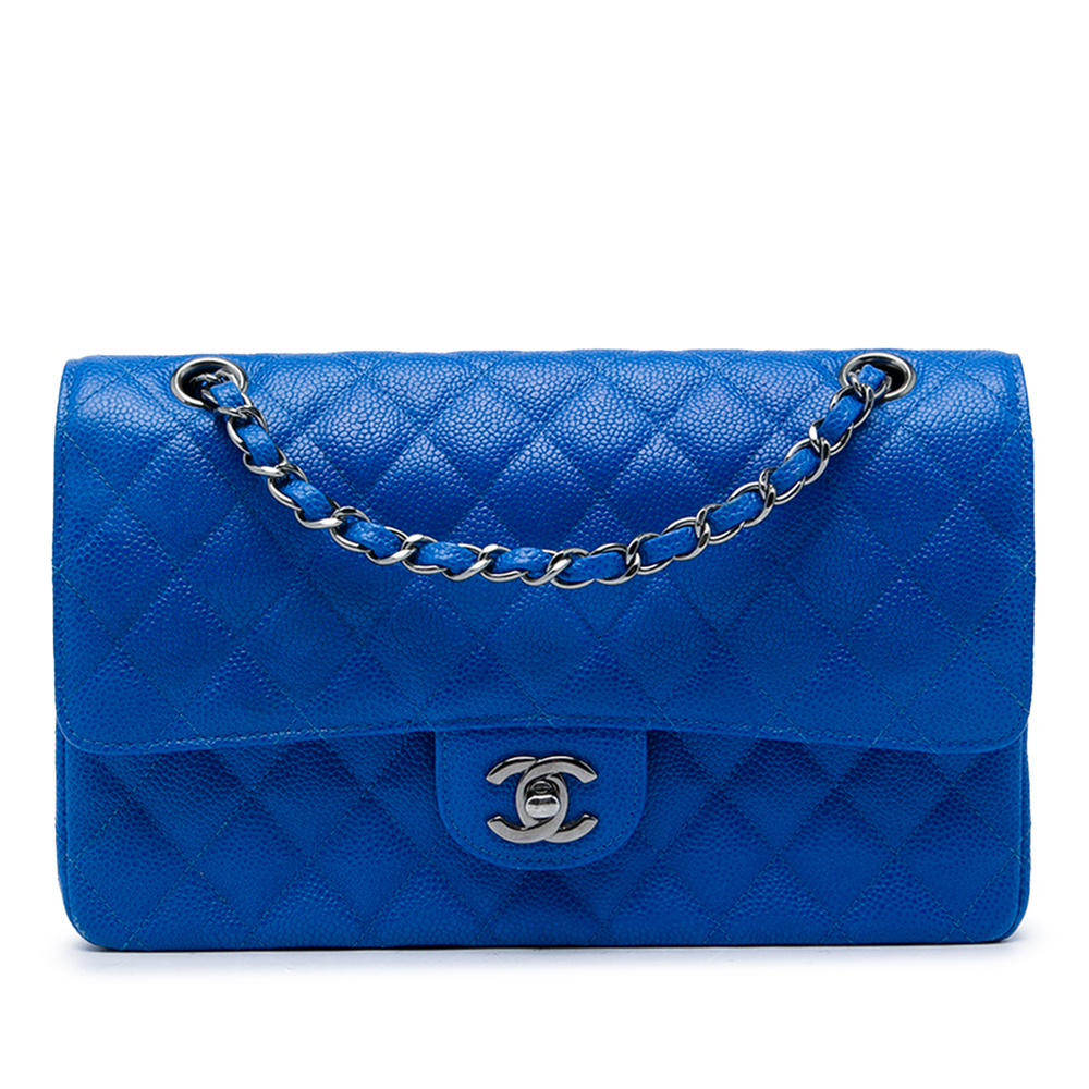Pre-Loved Chanel Medium Classic Caviar Double Flap